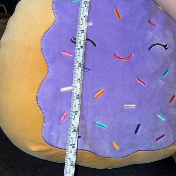 Squishmallows 16" Purple Toaster Pastry with Sprinkles Large Plush - Picture 5 of 6